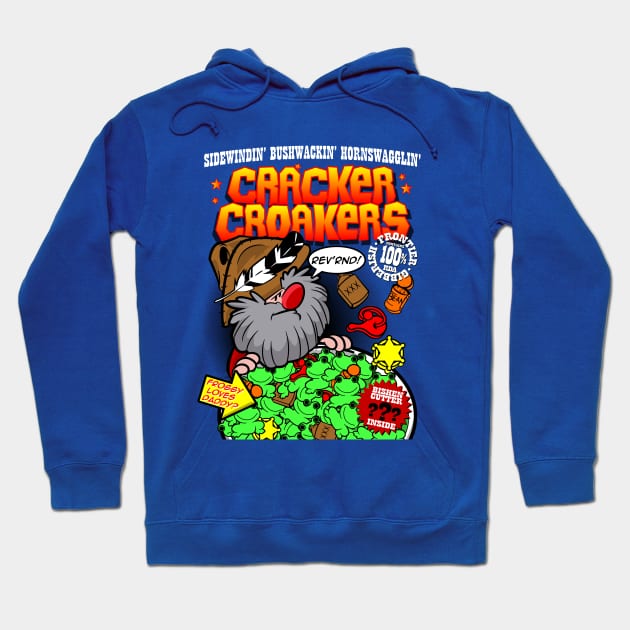 Cracker Croakers Hoodie by boltfromtheblue